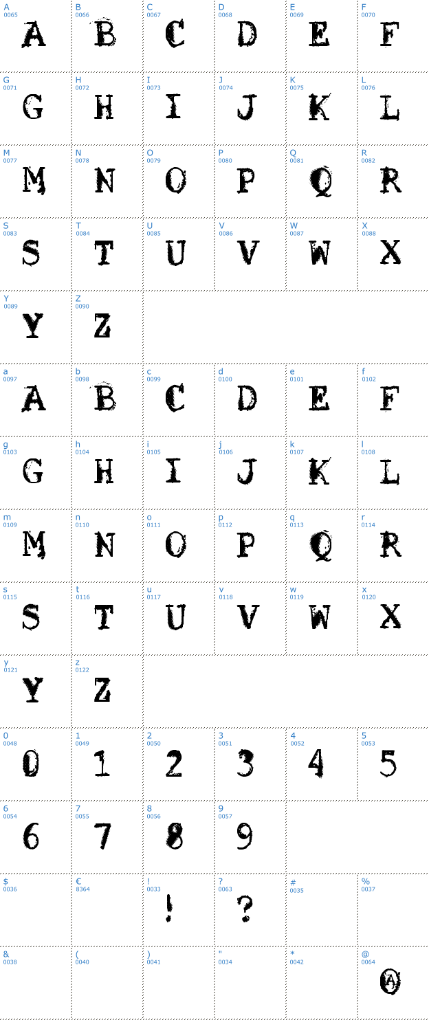 Schriftzeichen VTKS Solucao Criativa Font