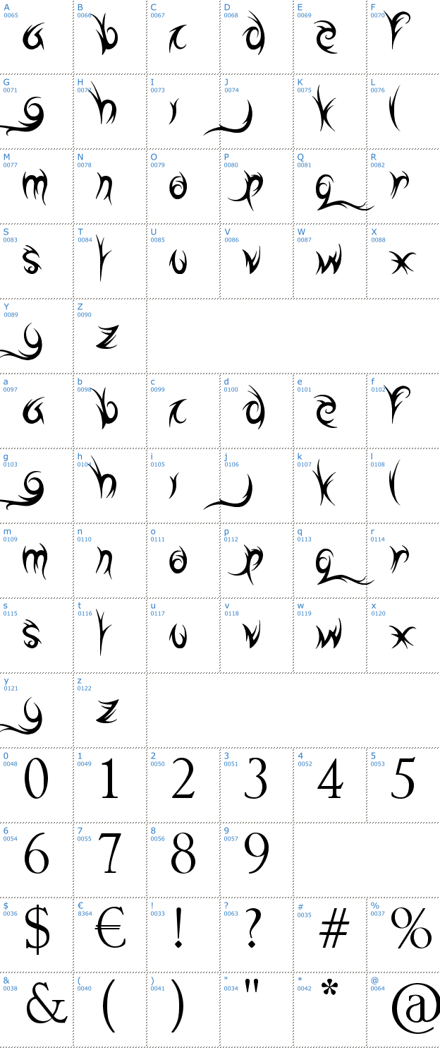 Schriftzeichen Highway to Hell Font
