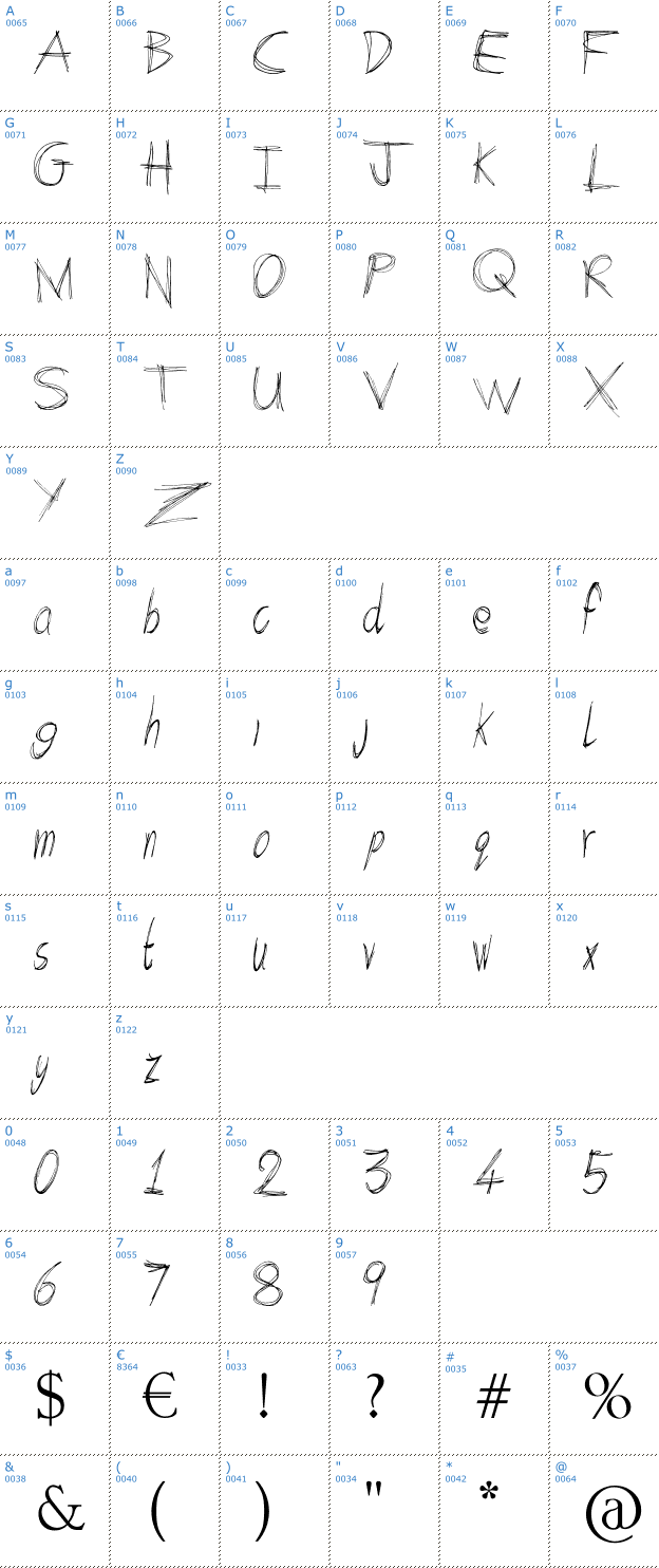 Schriftzeichen Arcade Book Font