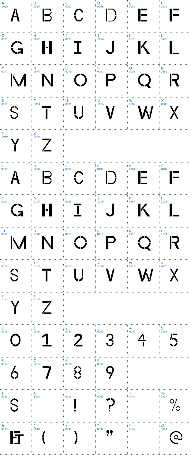 Schriftzeichen Byzantine Empire Font