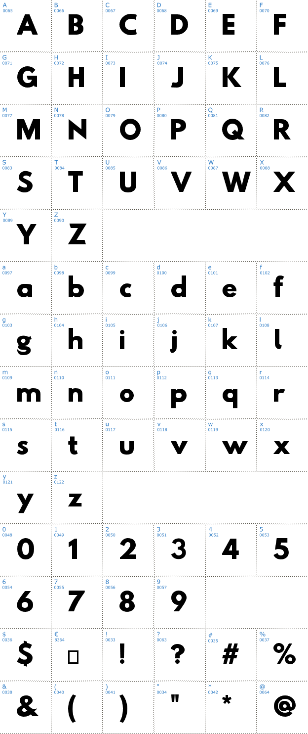 Schriftzeichen Hussar Woodtype Font