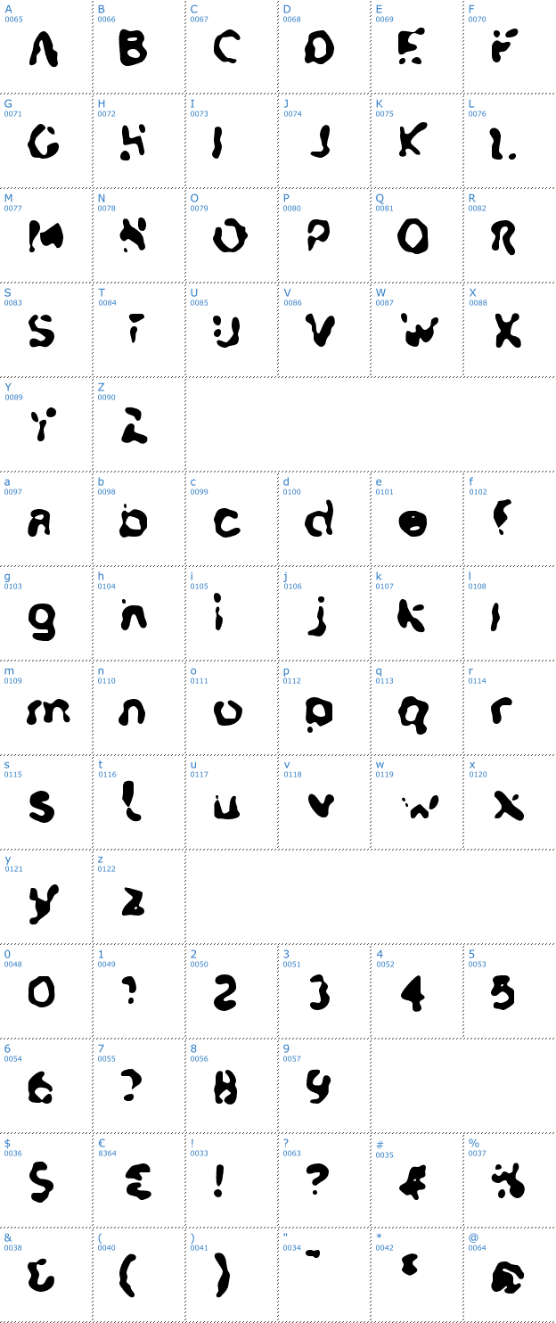 Schriftzeichen Charger Overspray Font