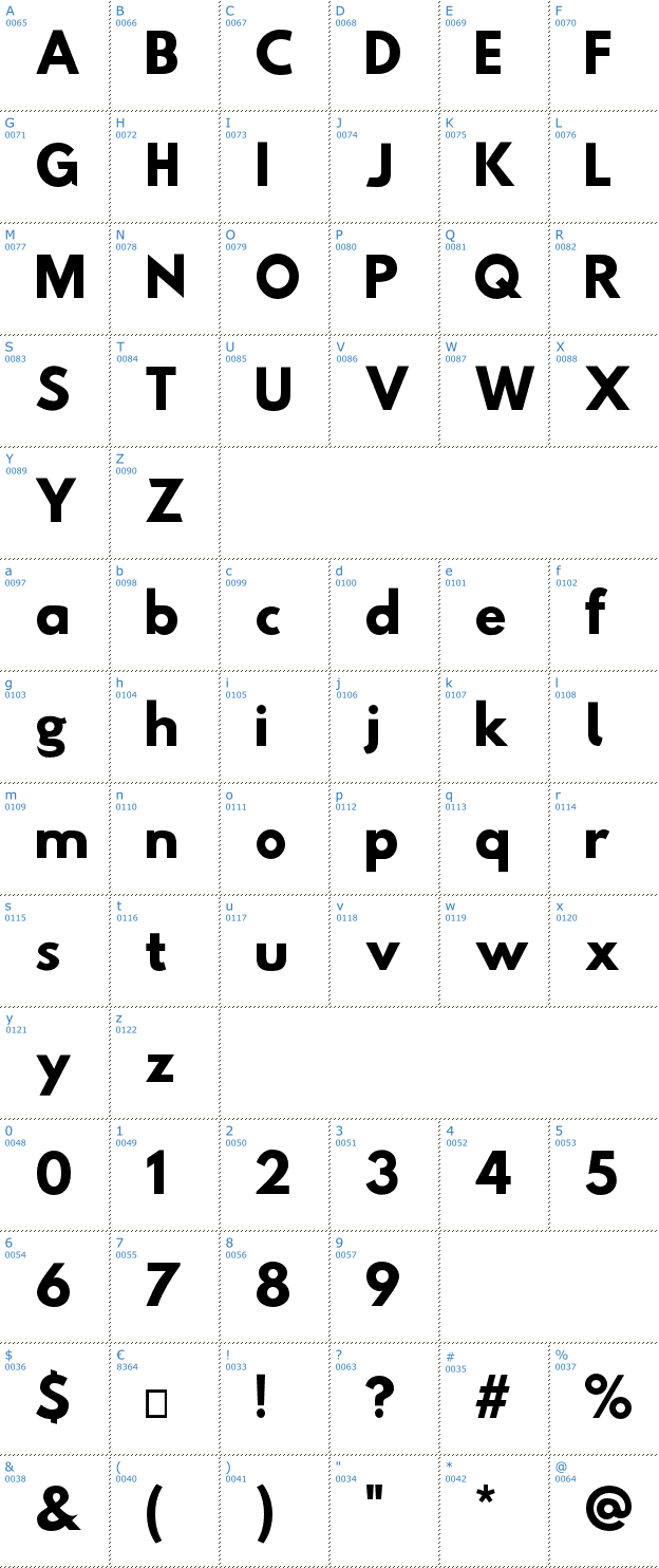 Schriftzeichen Hussar Tani Font