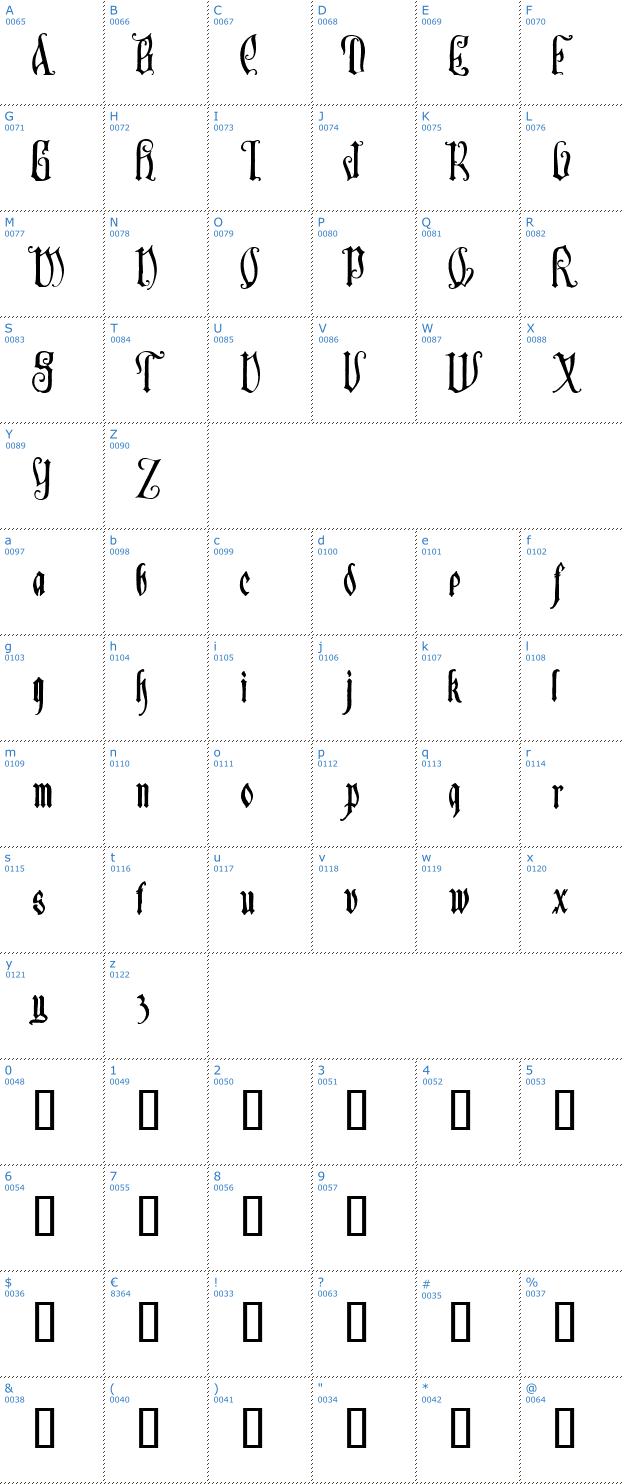 Schriftzeichen Sauerkraut Font